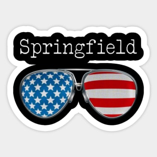 AMERICA PILOT GLASSES SPRINGFIELD Sticker